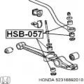 Втулка стійки переднього стабілізатора HONDA 52316692010