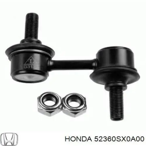 Сайлентблок заднього поперечного важеля 52360SX0A00 Honda