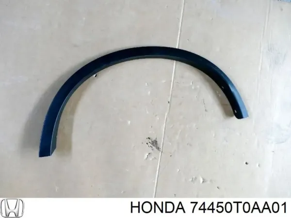 Накладка заднього лівого крила 74450T0AA01 Honda
