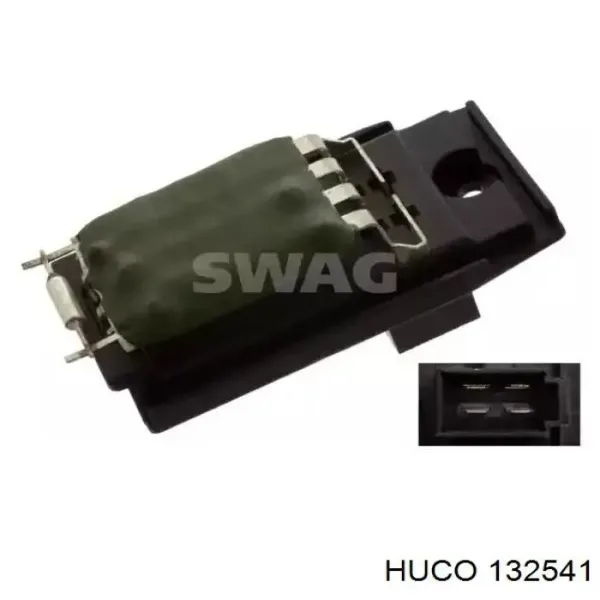 Резистор пічки 132541 Huco