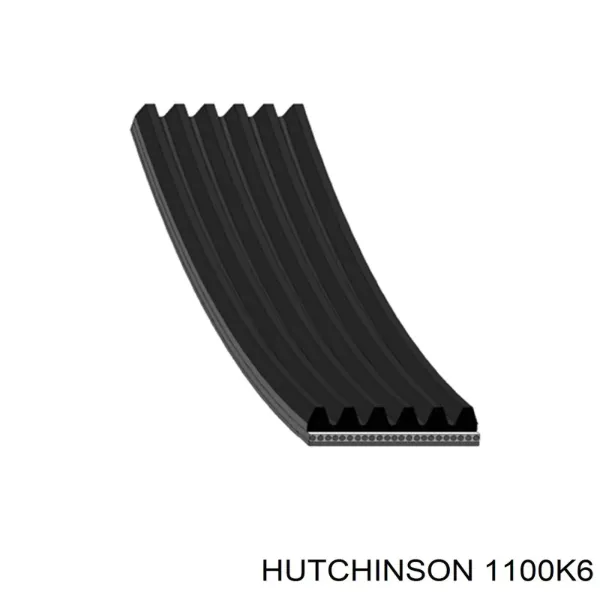 Ремінь генератора 1100K6 Hutchinson