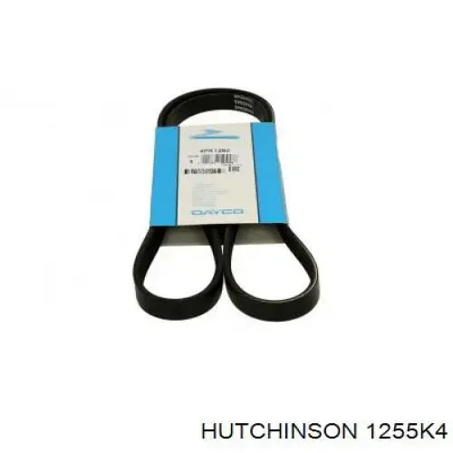 Ремінь генератора 1255K4 Hutchinson