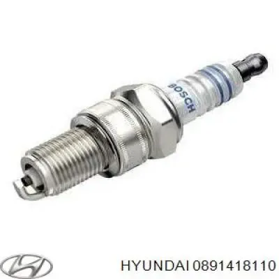 Свічки запалювання 0891418110 Hyundai/Kia