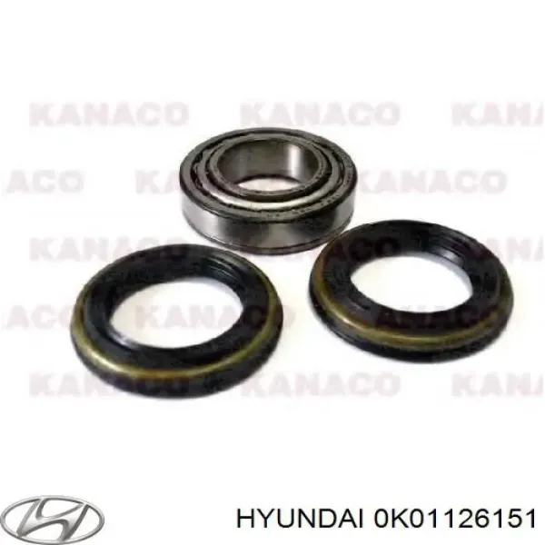 Підшипник задньої ступиці 0K01126151 Hyundai/Kia