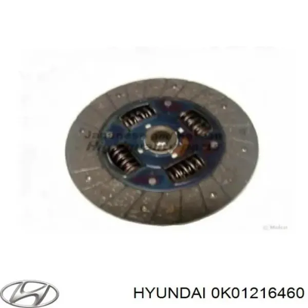 Диск зчеплення 0K01216460 Hyundai/Kia