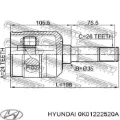 ШРУС внутрішній правий KIA Sportage K00
