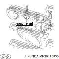 Ролик натягувача ременя ГРМ Hyundai H-1 STAREX 