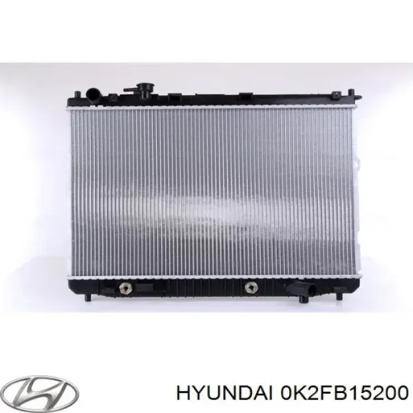Радіатор 0K2FB15200 Hyundai/Kia