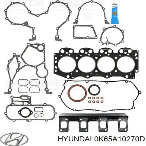 Комплект прокладок 0K65A10270D Hyundai/Kia