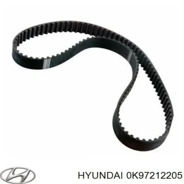 Ремінь ГРМ 0K97212205 Hyundai/Kia