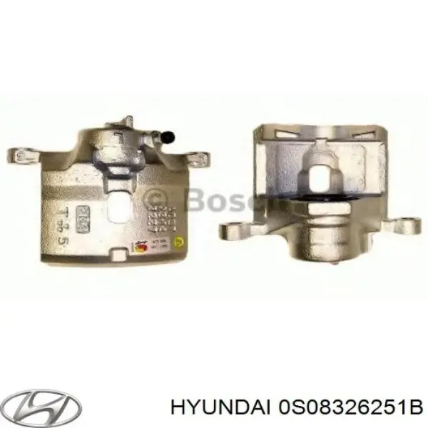 Барабан гальмівний задній 0S08326251B Hyundai/Kia