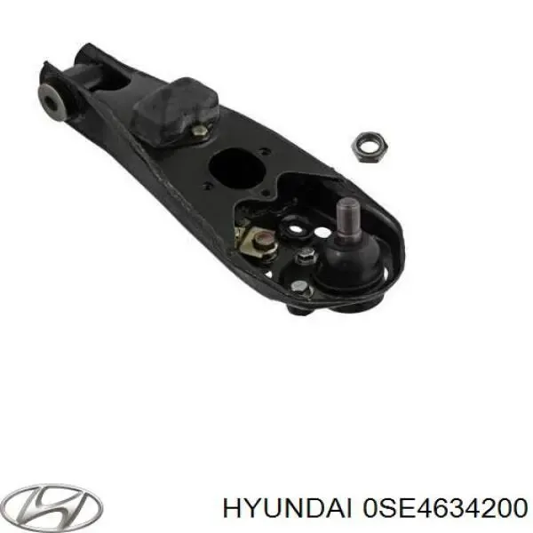 Важіль передньої підвіски верхній, правий 0SE4634200 Hyundai/Kia