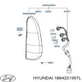 Лампочка галогенова, дальній/ближній HYUNDAI 1864221007L