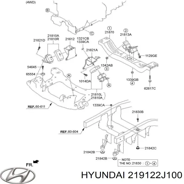  219122J100 Hyundai/Kia