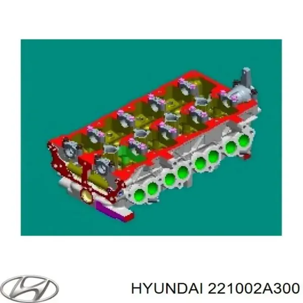 Купити ГБЦ Hyundai I30  FD