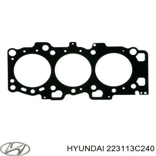 Прокладка головки блока циліндрів (ГБЦ), права 223113C240 Hyundai/Kia