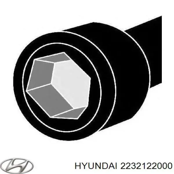 Болт ГБЦ Hyundai Accent I