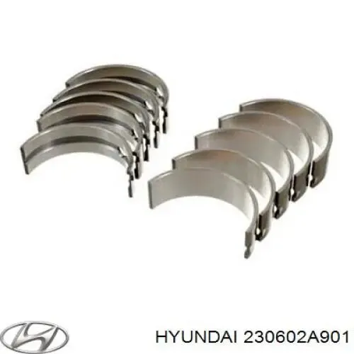 Купити Вкладиші шатунні Hyundai I30  FD