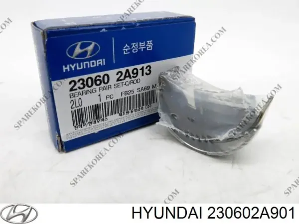 Підшипник шатуна на Hyundai I30  FD