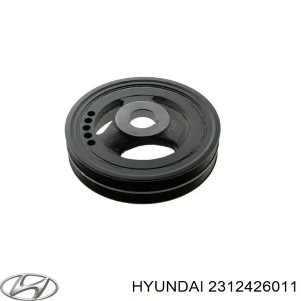 Шків колінвала 2312426011 Hyundai/Kia