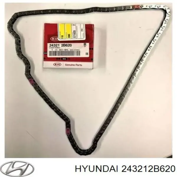 Ланцюг ГРМ 243212B600 Hyundai/Kia