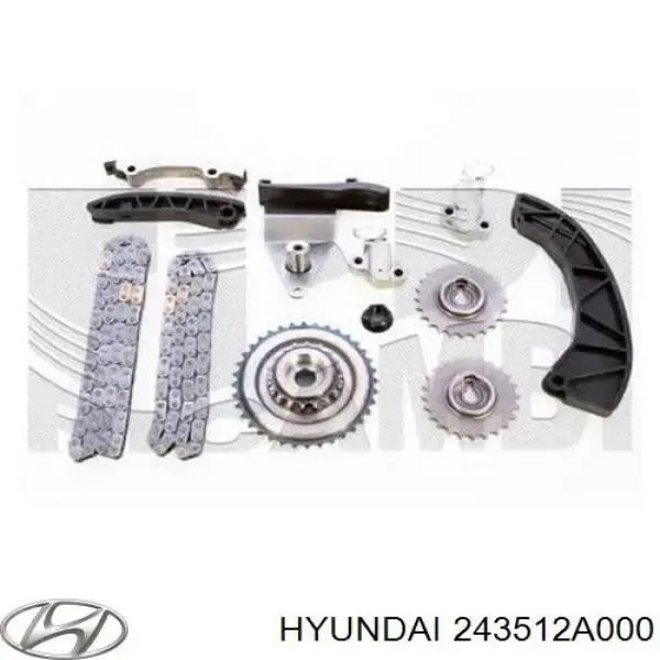 Ланцюг приводу распредвала на Hyundai I30  FD
