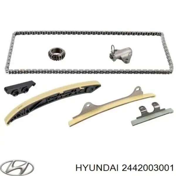 Башмак натягувача ланцюга ГРМ 2442003001ZUHY Zuiko