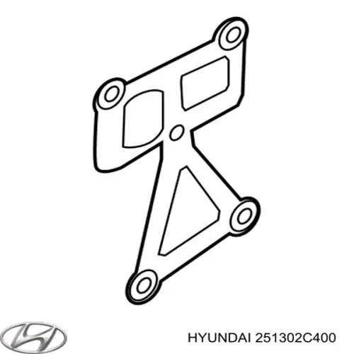 Прокладка водяної помпи 251302C400 Hyundai/Kia