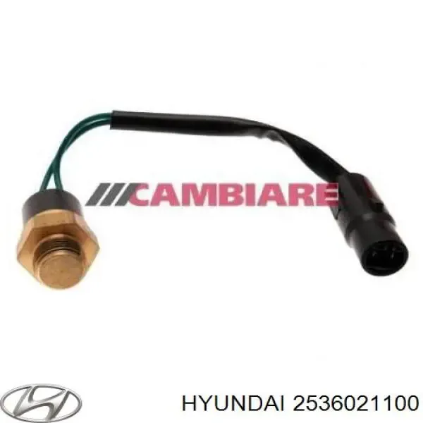 Датчик включення вентилятора 2536021100 Hyundai/Kia