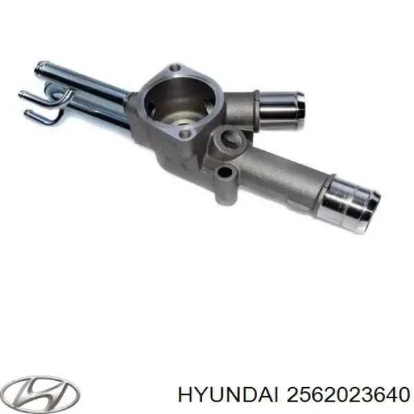 Корпус термостата в зборі на Hyundai I30  FD
