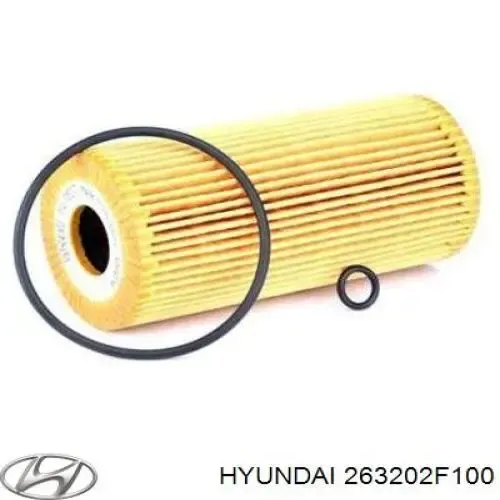 Масляний фільтр 263202F100 Hyundai/Kia