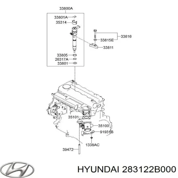 Прокладка дросельної заслінки Hyundai I30 хетчбек (FD) (2007 - 2011) ціна, від