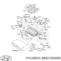 Клапан (актуатор) приводу заслінок впускного колектора HYUNDAI 283212G000