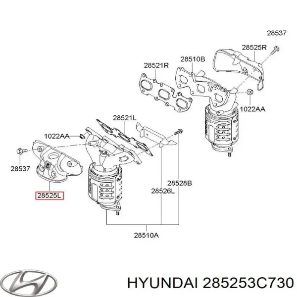  285253C730 Hyundai/Kia