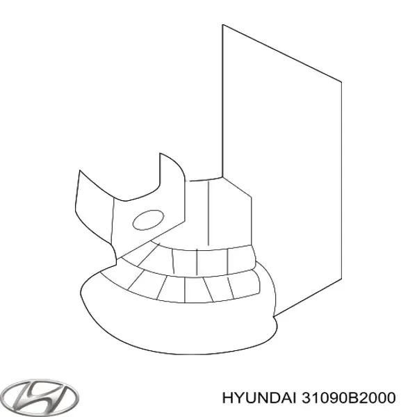 Фільтр-сітка бензонасосу 31090B2000 Hyundai/Kia