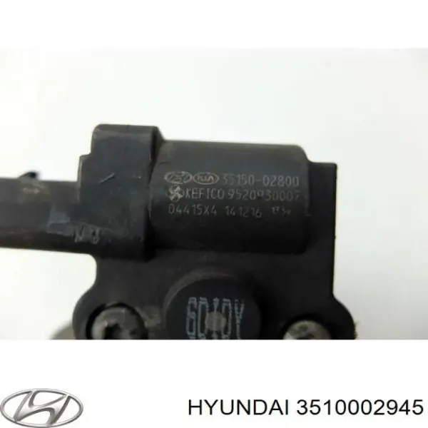 Дросільна заслінка 3510002945 Hyundai/Kia