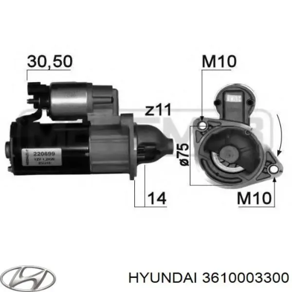 Стартер CS1541 MSG Rebuilding