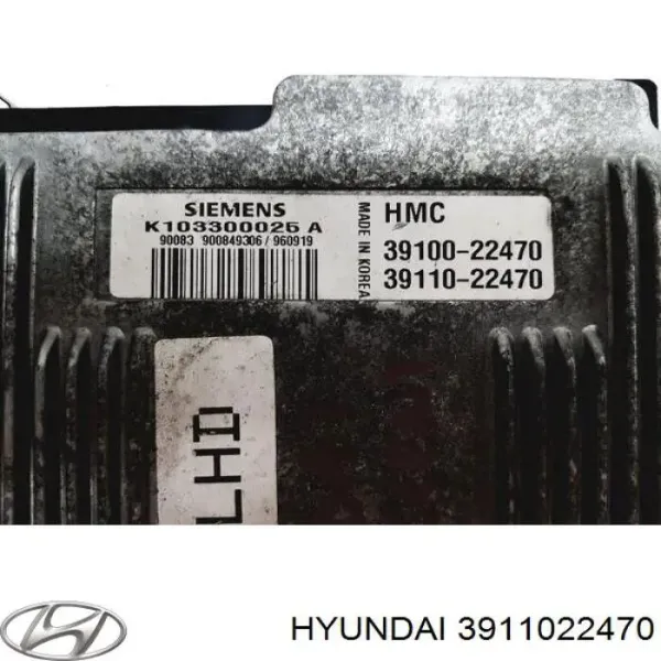 Електронний блок керування двигуном Hyundai Accent I