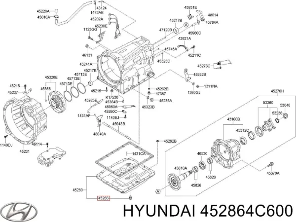  452864C600 Hyundai/Kia