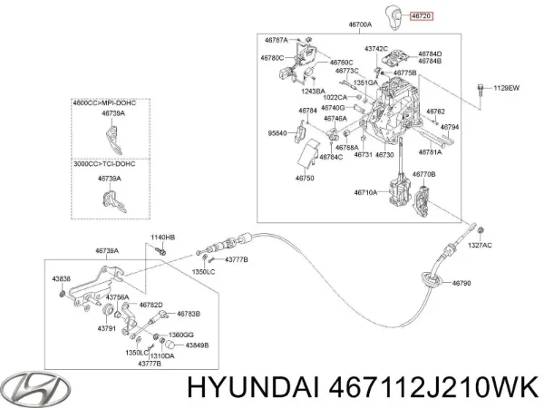  467112J210WK Hyundai/Kia