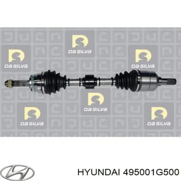 Ліва піввісь 495001G500 Hyundai/Kia