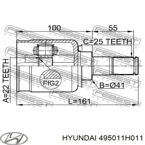  495011H011 Hyundai/Kia