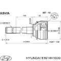 Піввісь права Hyundai Terracan HP