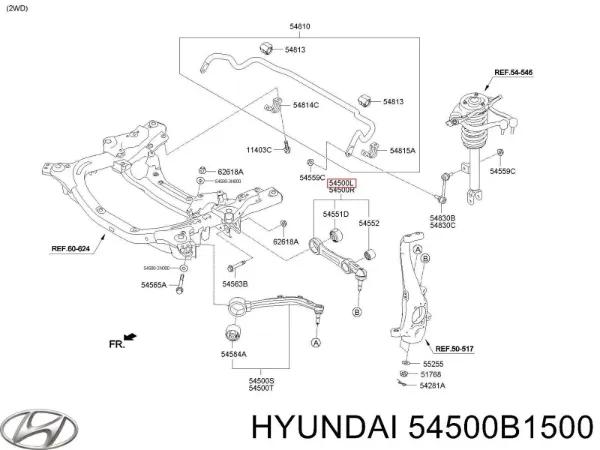  54500B1500 Hyundai/Kia