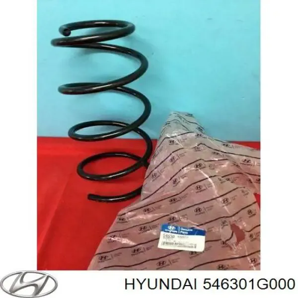 Пружина передня 546301G000 Hyundai/Kia