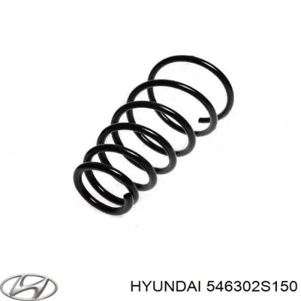 Пружина передня 546302S150 Hyundai/Kia
