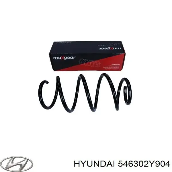 Пружина передня 546302Y904 Hyundai/Kia
