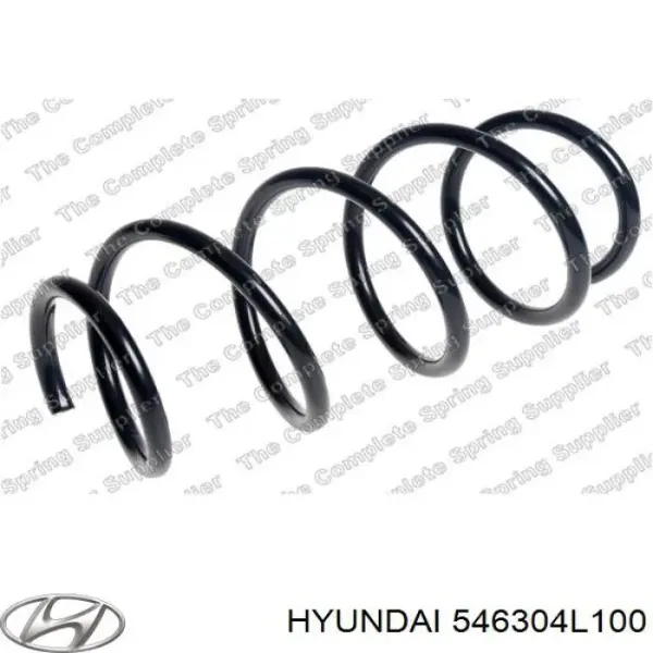 Пружина передня 546304L100 Hyundai/Kia