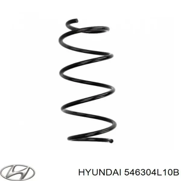 Пружина передня 546304L10B Hyundai/Kia