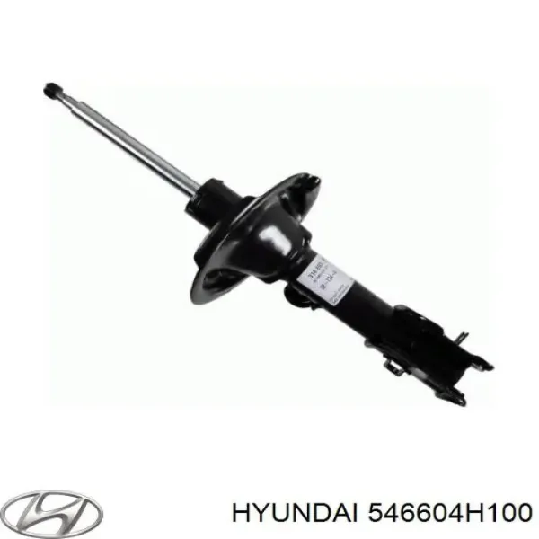Амортизатор передній, правий 546604H100 Hyundai/Kia